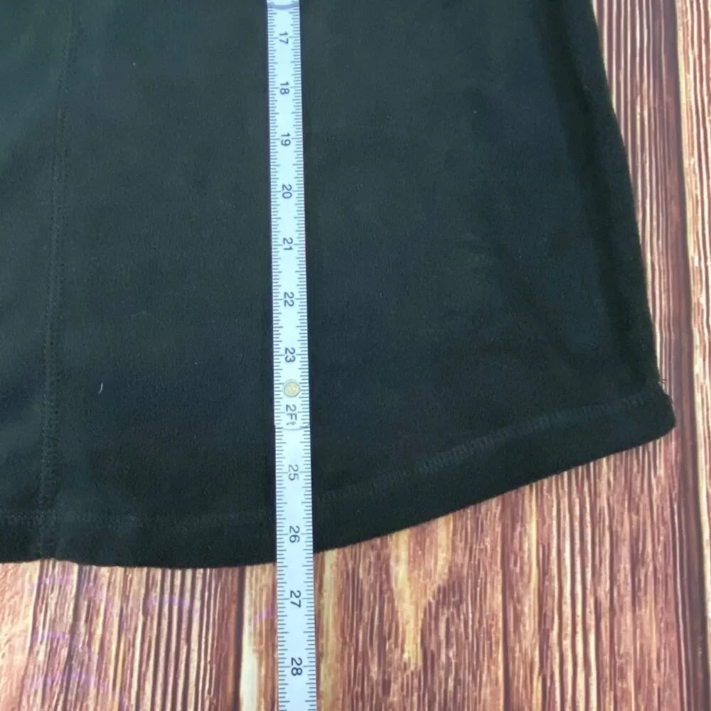 St. John’s Bay Women’s V-Neck Long Sleeve Top Black Size M Polyester - Picture 8 of 11